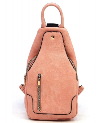 Fashion Sling Backpack AD2766 BLUSH